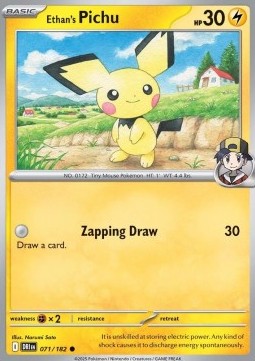 Ethan's Pichu - Destined Rivals (Common) [DRI-071]