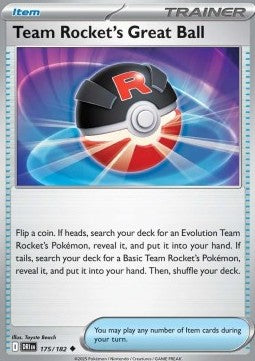Team Rocket's Great Ball - Destined Rivals (Uncommon) [DRI-175]