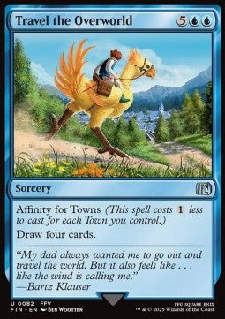 Travel the Overworld - Magic: The Gathering - FINAL FANTASY (Uncommon) [FIN-82]
