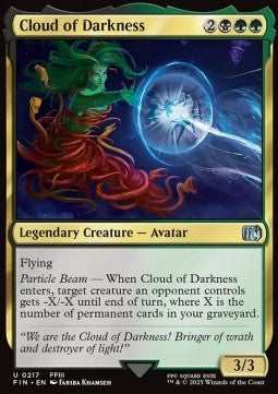 Cloud of Darkness - Magic: The Gathering - FINAL FANTASY (Uncommon) [FIN-217]