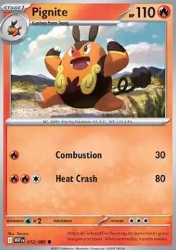 Pignite - White Flare (Common) [WHT-012]