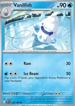 Vanillish - White Flare (Common) [WHT-028]