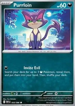 Purrloin - White Flare (Common) [WHT-055]