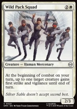 Wild Pack Squad - Magic: The Gathering | Marvel's Spider-Man (Common) [SPM-23]