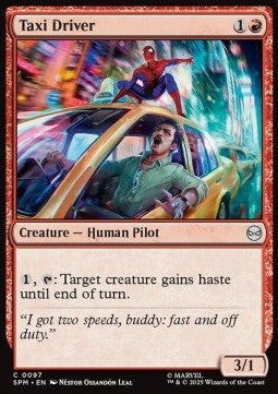 Taxi Driver - Magic: The Gathering | Marvel's Spider-Man (Common) [SPM-97]
