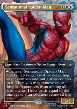 Sensational Spider-Man - Magic: The Gathering | Marvel's Spider-Man: Eternal (Rare) [SPE-25]