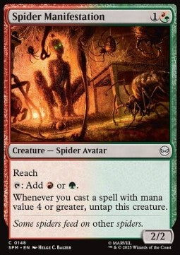 Spider Manifestation - Magic: The Gathering | Marvel's Spider-Man (Common) [SPM-148]